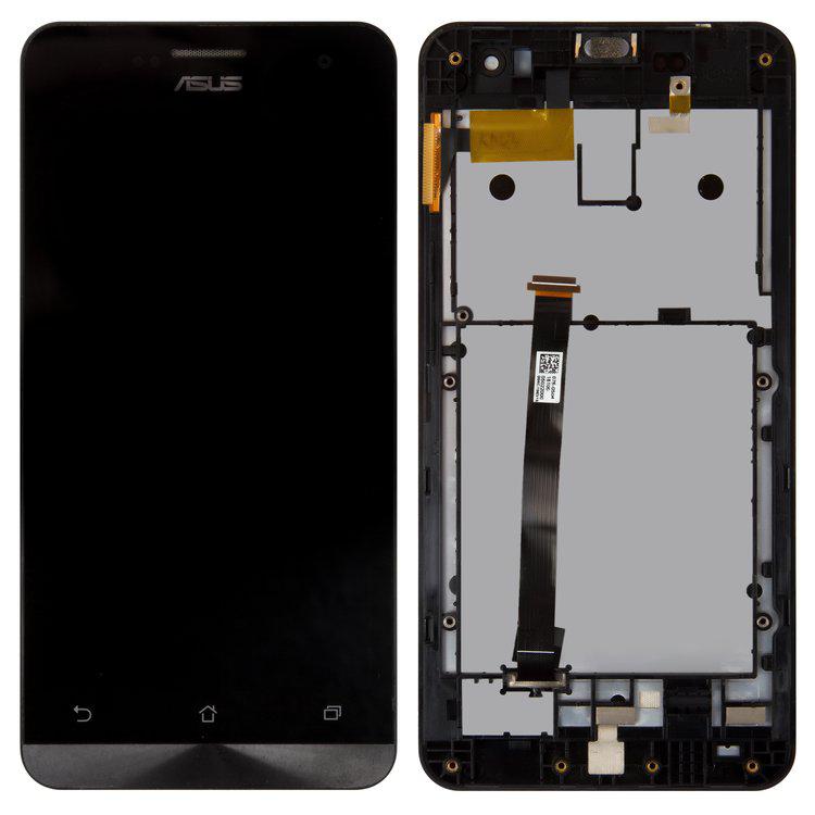 

Дисплей для Asus ZenFone 5 , ZenFone 5 , ZenFone 5 , чорний, із сенсорним екраном, з передньою панеллю