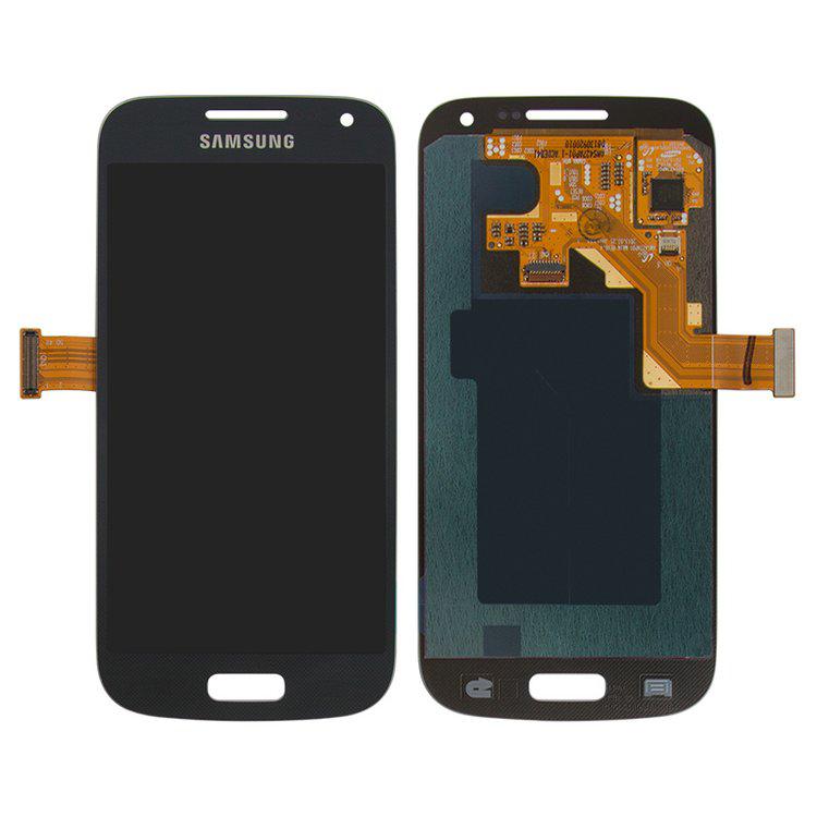 

Дисплей для Samsung I9190 Galaxy S4 mini, I9192 Galaxy S4 Mini Duos, I9195 Galaxy S4 mini, синій, із сенсорним екраном, оригінал (переклеєне скло)