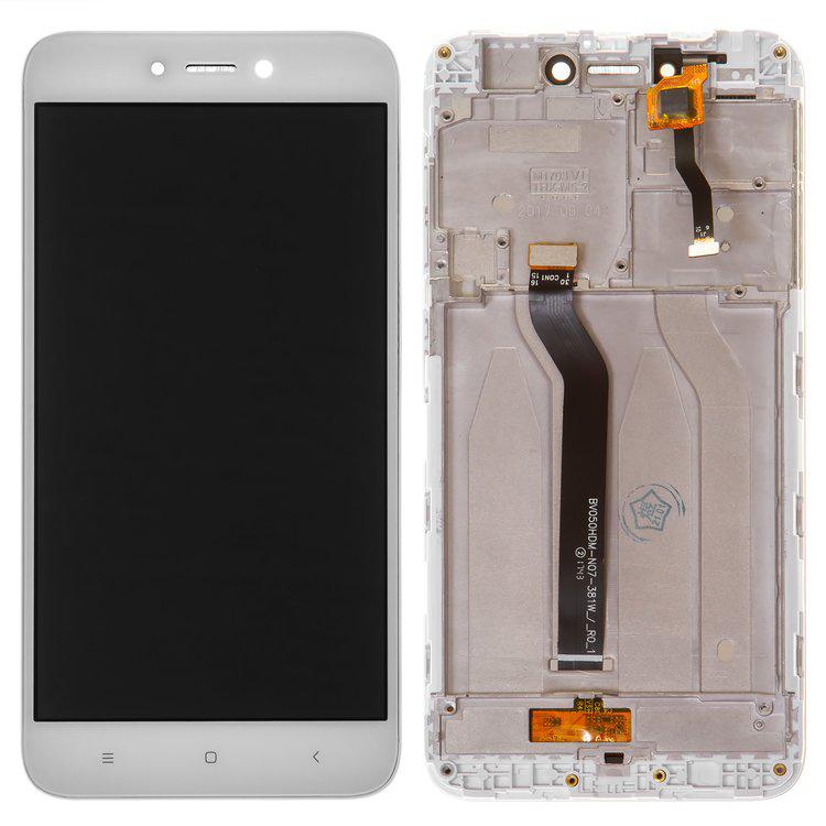 

Дисплей для Xiaomi Redmi 5A, Redmi Go, білий, із сенсорним екраном, з рамкою, High Copy, MCG3B, MCI3B, M1903C3GG, M1903C3GH, M1903C3GI