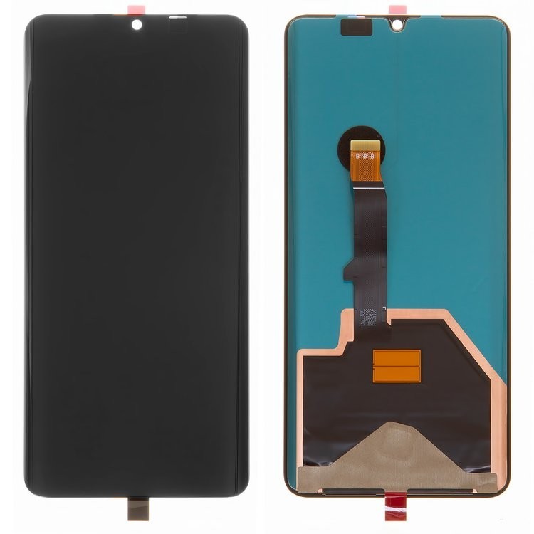 

Дисплей для Huawei P30 Pro, чорний, із сенсорним екраном, (OLED), High Copy
