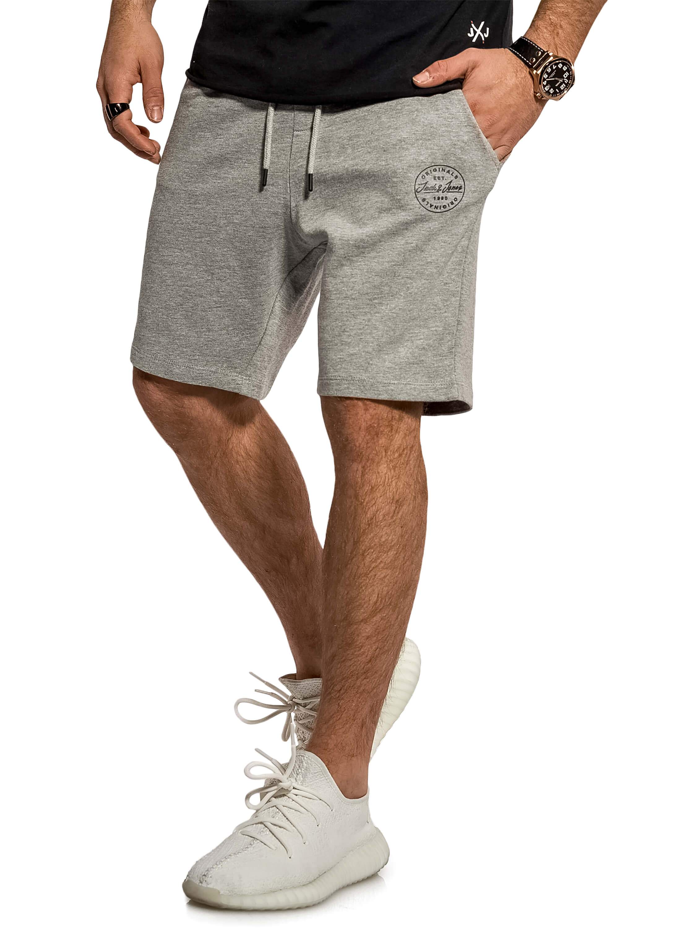 

Шорты Jack & Jones Light Grey Melange S светло-серый
