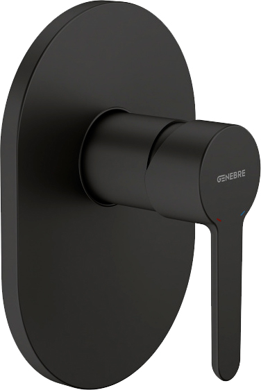 

Смеситель скрытого монтажа для душа GENEBRE Oslo Black 65115 19 41 66