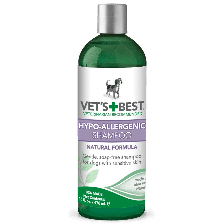 

Шампунь гипоаллергенный и для чувствительной кожи для собак Vet's Best Hypo-Allergenic Shampoo 470 мл