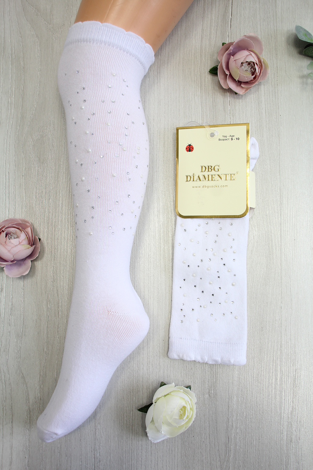 

Гольфы DBG socks  / 10-12 лет см Белый, Гольфы DBG socks 23 / 10-12 лет см Белый