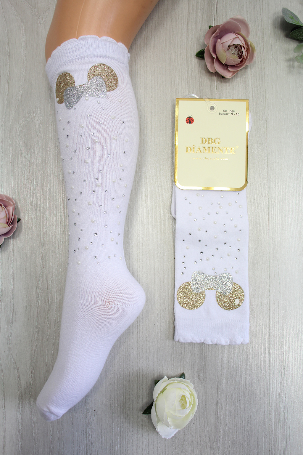 

Гольфы DBG socks  / 10-12 лет см Белый, Гольфы DBG socks 23 / 10-12 лет см Белый