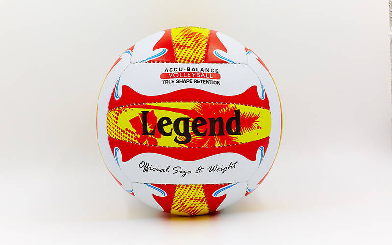 

Мяч волейбольный PU LEGEND LG5399 (PU, №5, 3 слоя, сшит вручную)
