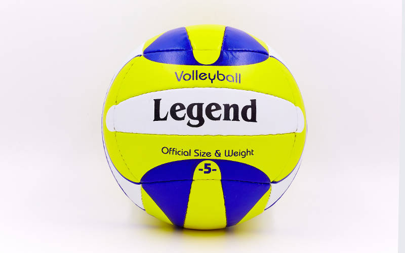 

Мяч волейбольный PU LEGEND LG2010 (PU, №5, 3 слоя, сшит вручную)