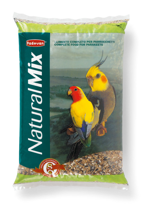 

Корм для средних попугаев Padovan NaturalMix Parrocchetti 4,5 кг