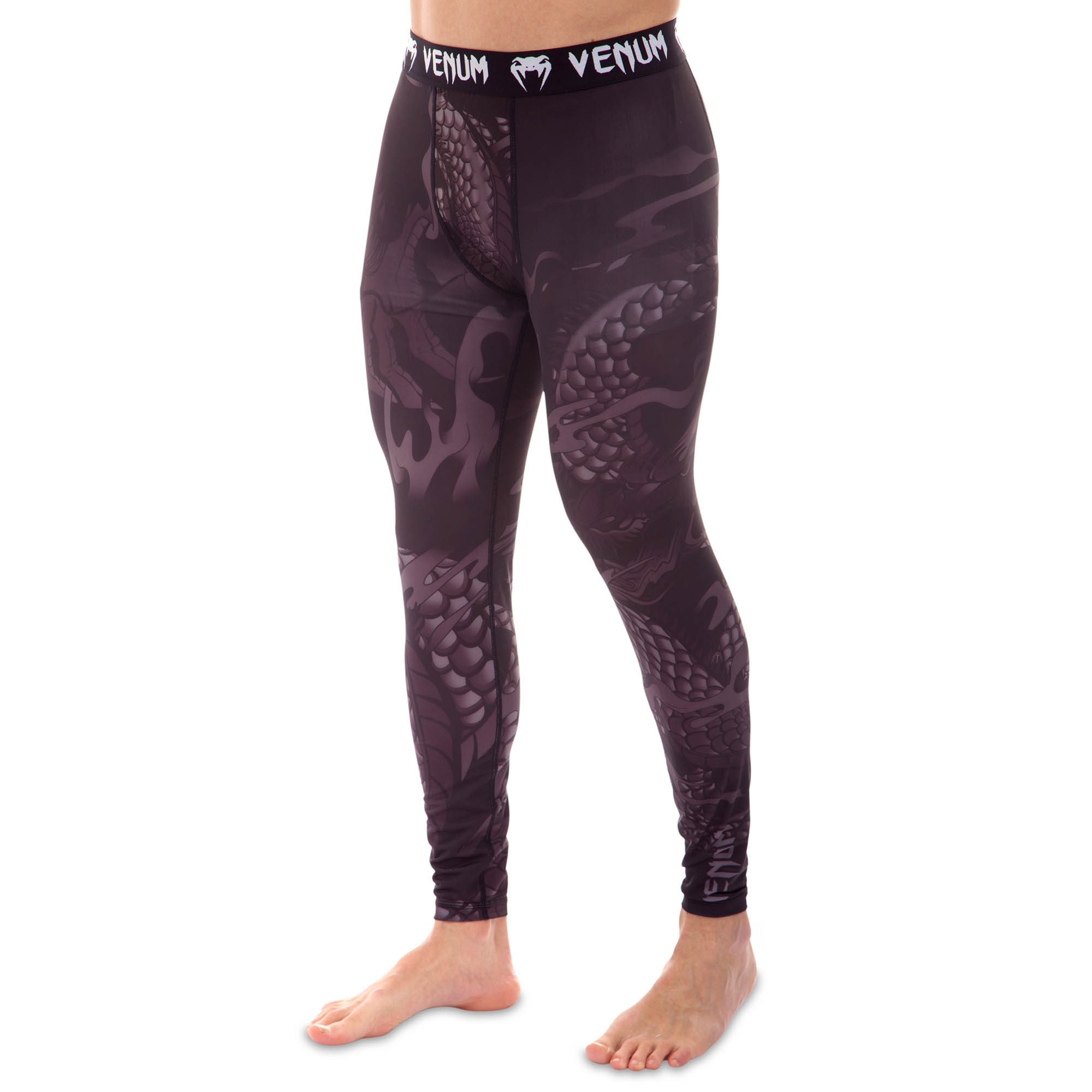 

Штаны мужские компрессионные Venum DRAGONS FLIGHT 9606 размер XXL 50-52 черный-серый