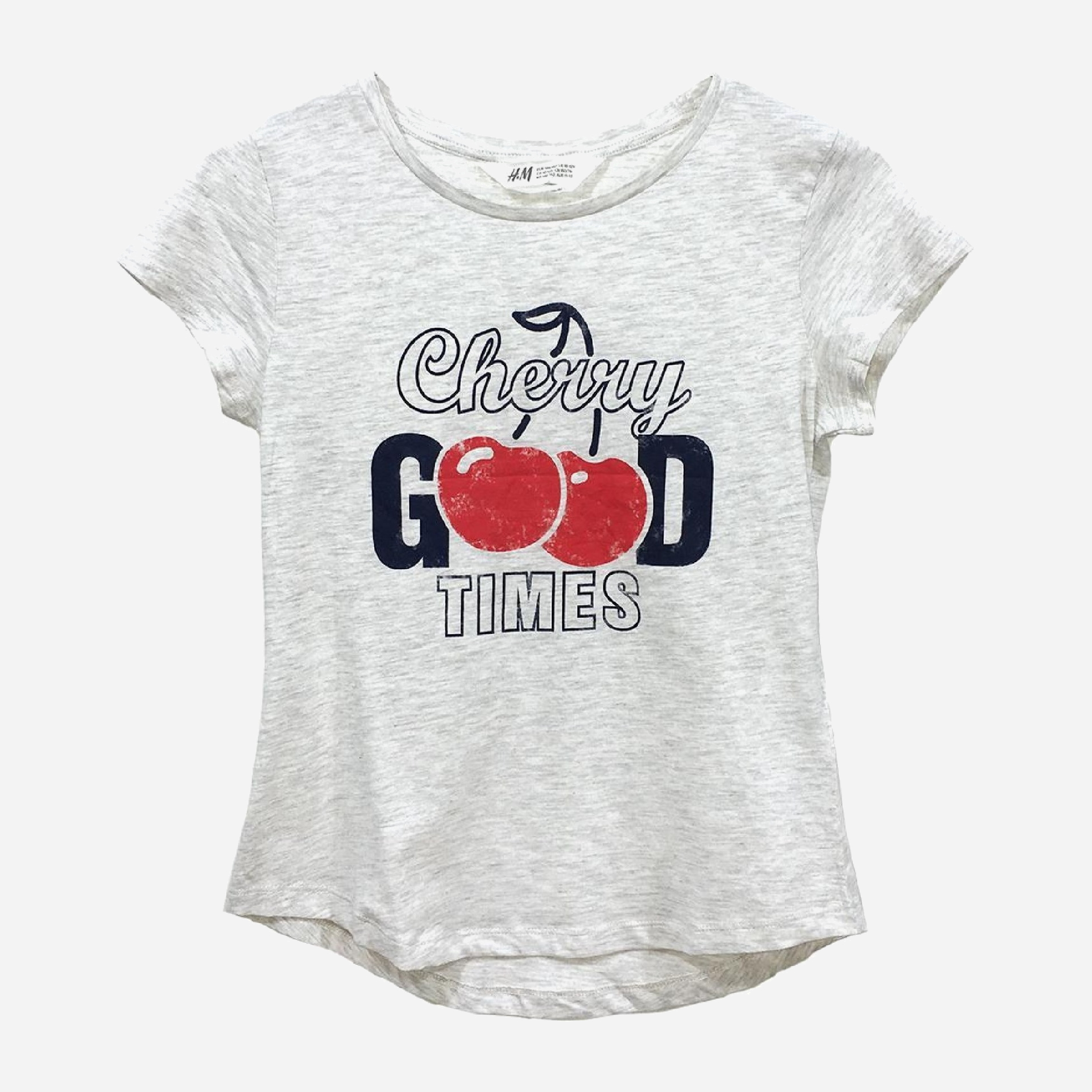 

Футболка H&M zh0720492 134-140 см Светло-серая