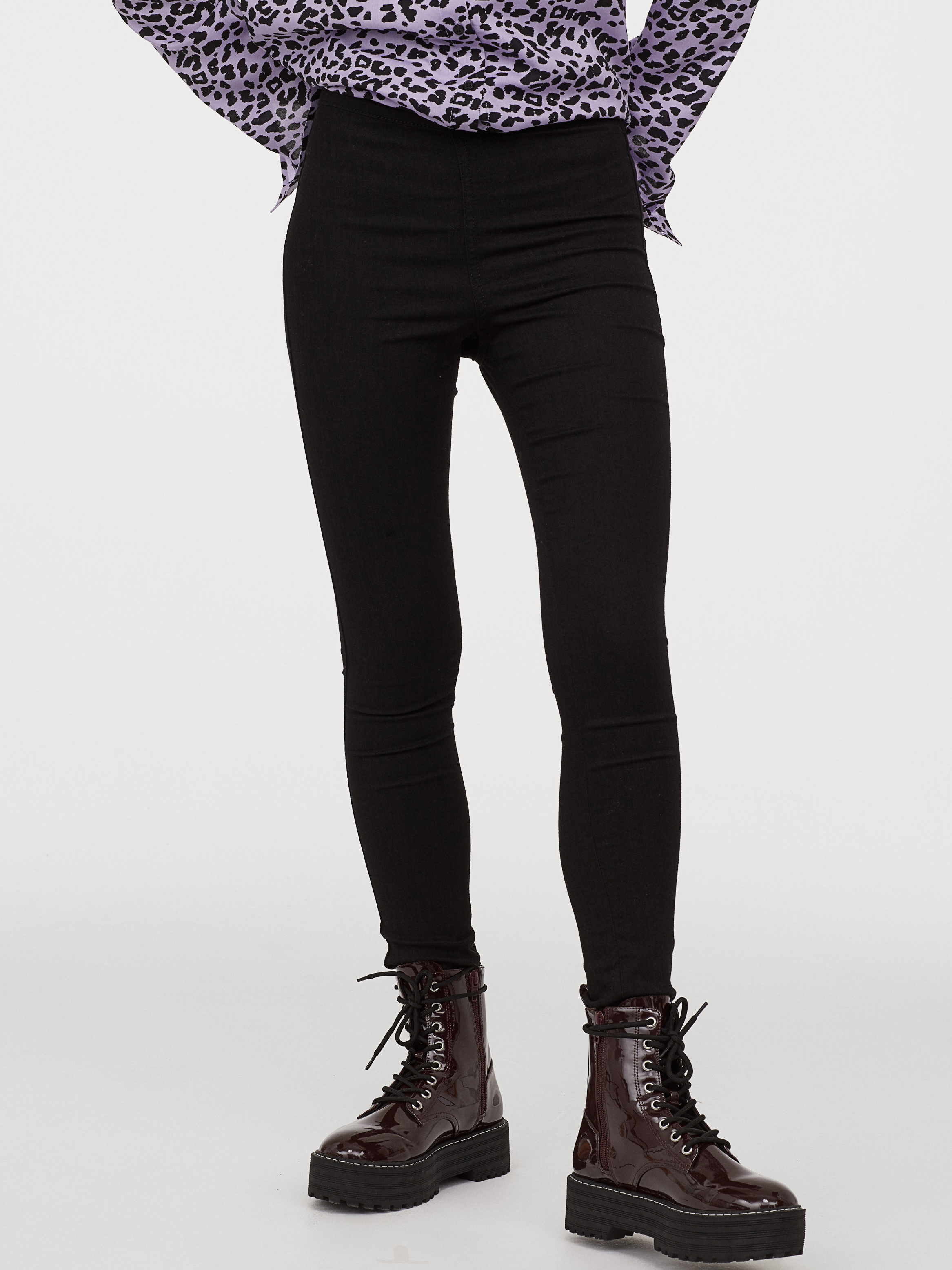 

Джеггинсы H&M zh0570189 160-164 см (34) Черные
