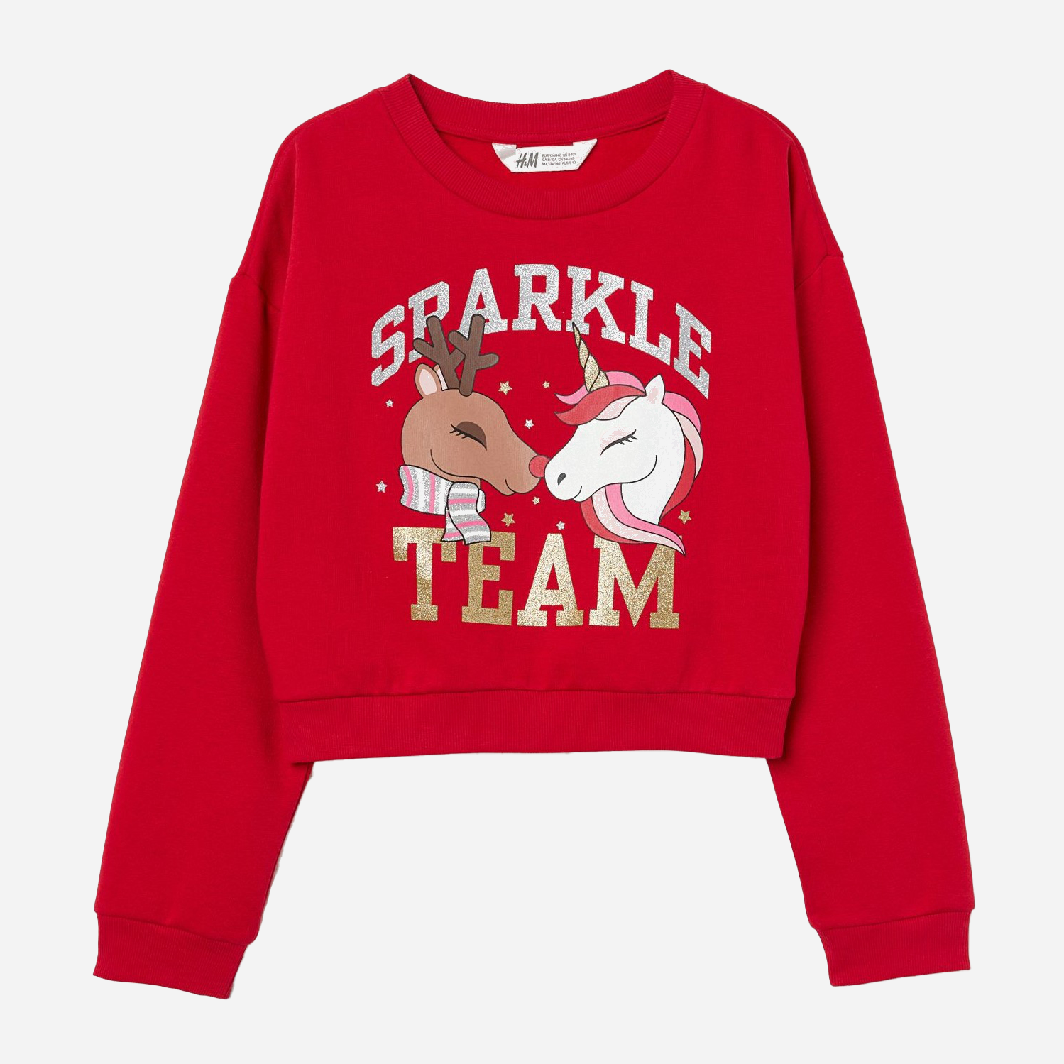 

Свитшот H&M zh0747402 146-152 см Красный