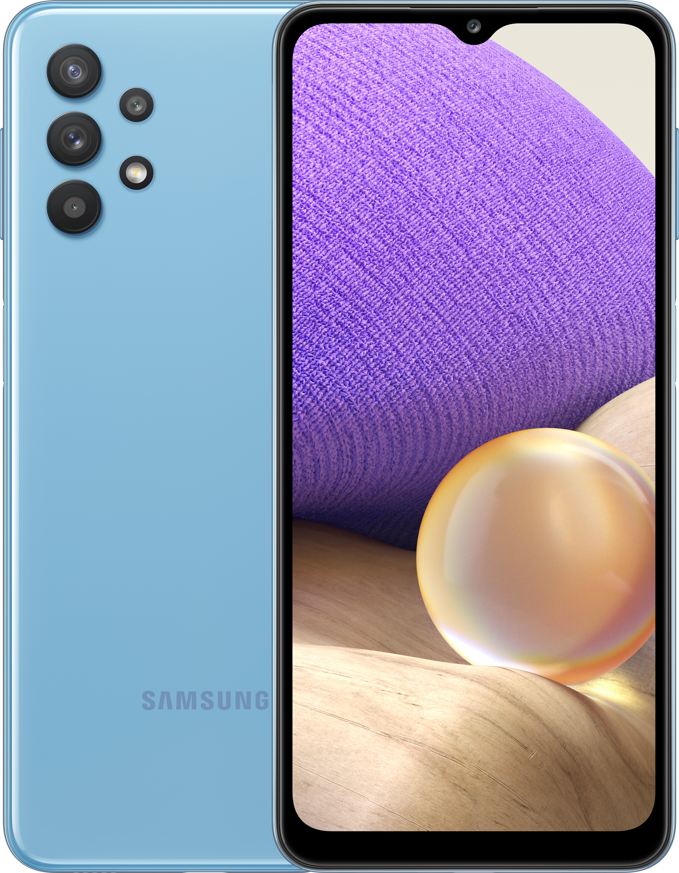 

Мобильный телефон Samsung Galaxy A32 4/64GB Blue (SM-A325FZBDSEK -BR) Повреждена упаковка
