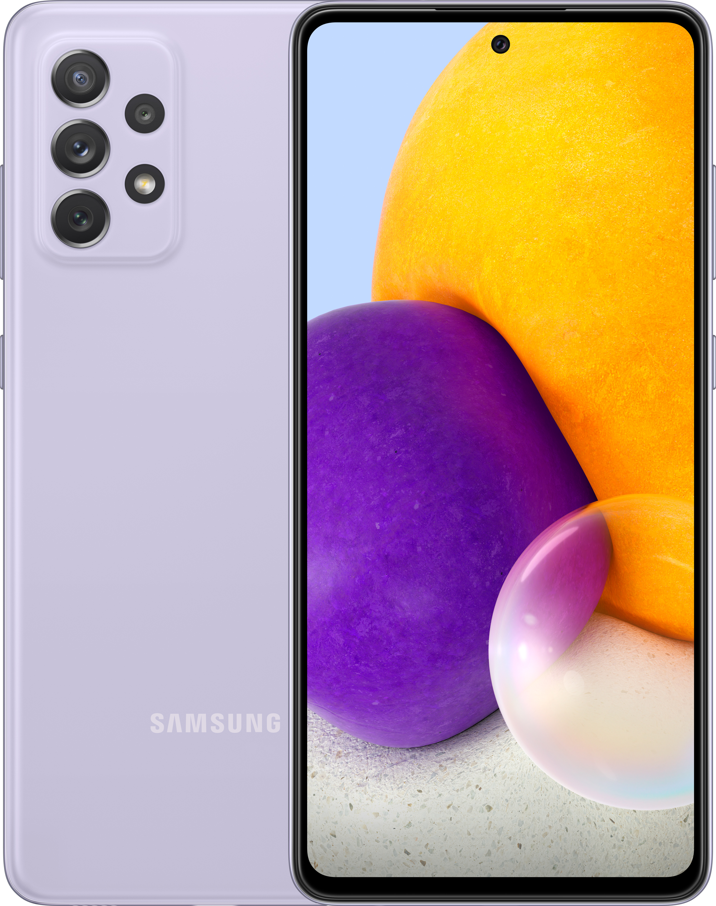 

Мобильный телефон Samsung Galaxy A72 6/128GB Lavender (SM-A725FLVDSEK -BR) Повреждена упаковка