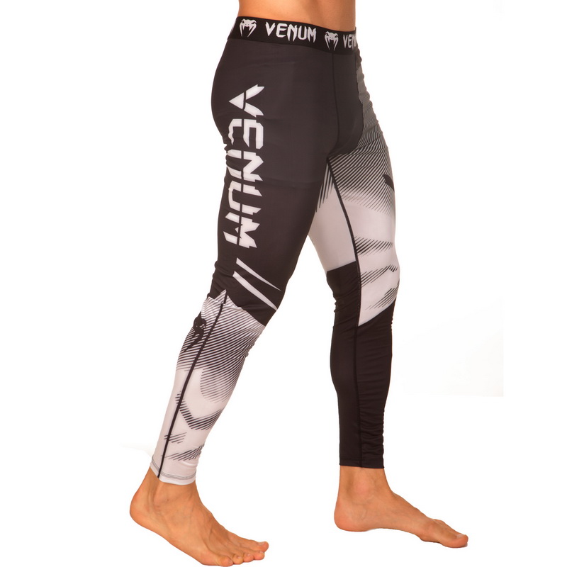 

Штаны мужские компрессионные Venum 8236 размер L 170-175 cм черный-белый
