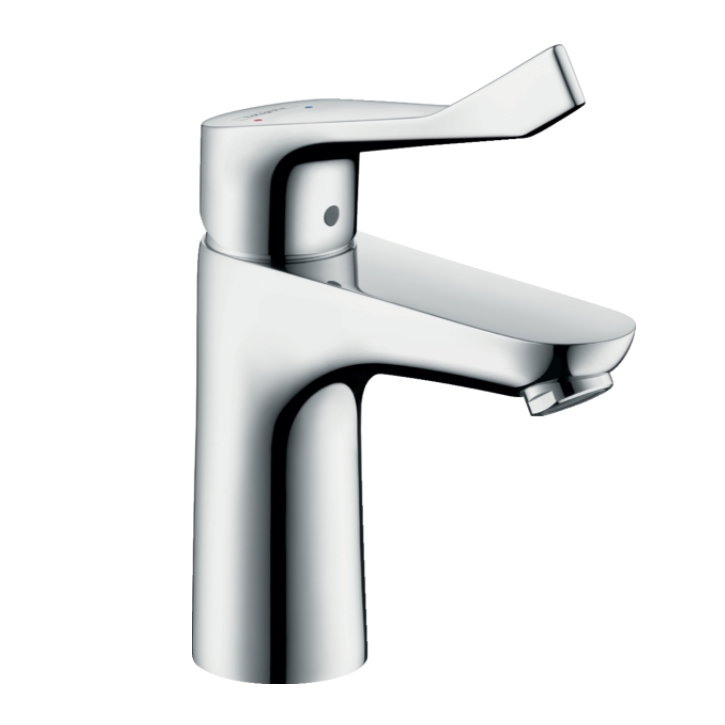 

Смеситель для умывальника Hansgrohe Focus E 100 со сливным гарнитуром, хром (31911000)