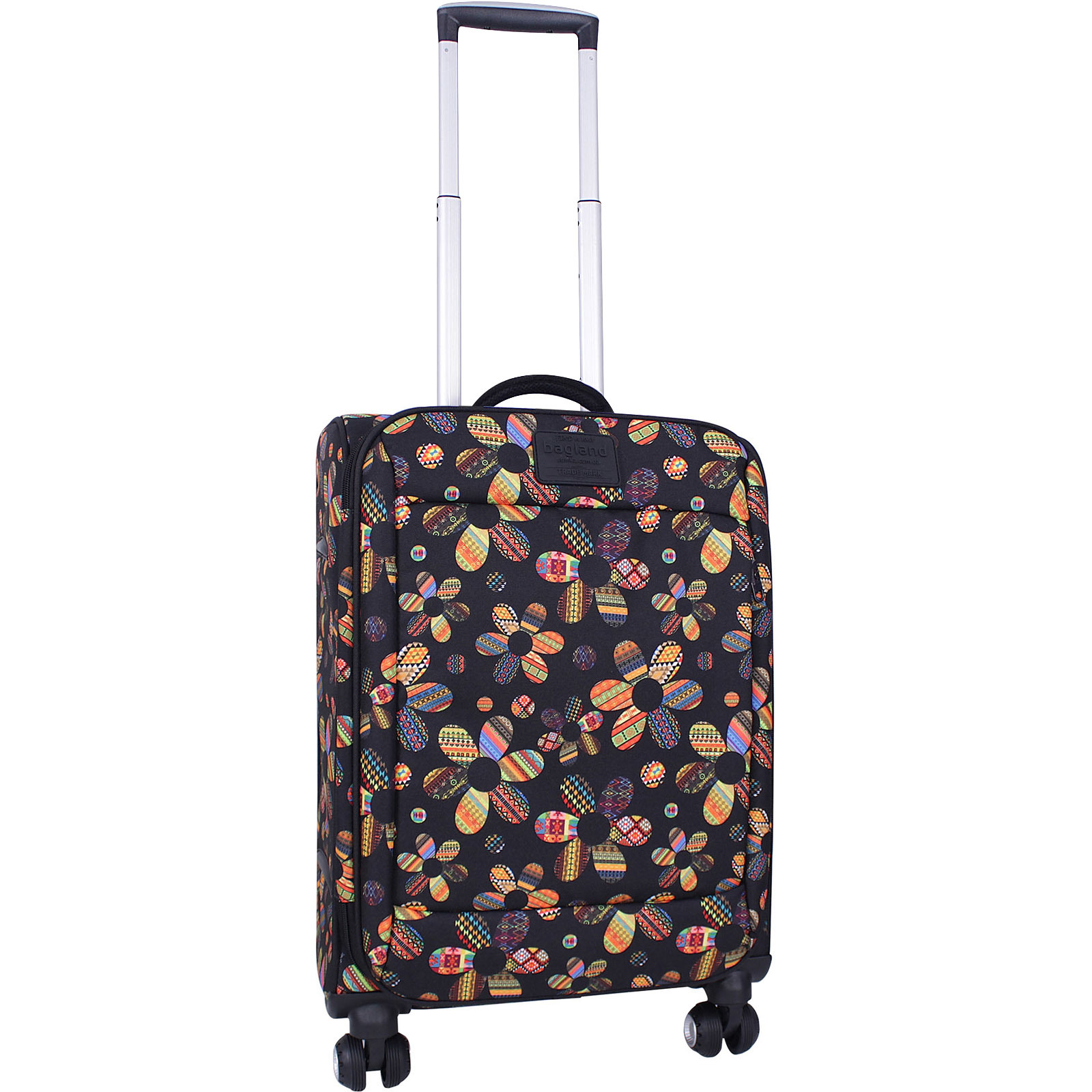 

Чемодан для ручной клади Bagland Marseilles Rainbow daisy, 36 л., 35х45х23 см., (С731-0037966194)