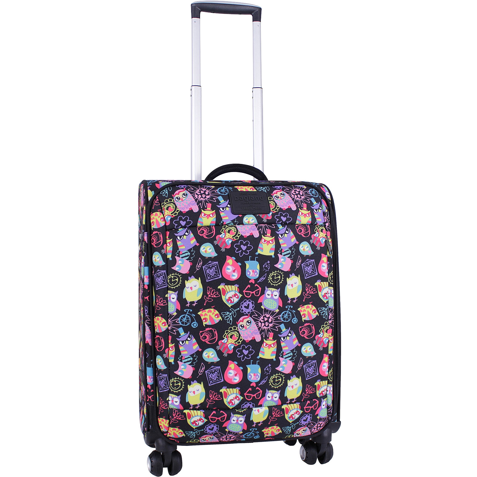 

Чемодан для ручной клади Bagland Marseilles Funny owls, 36 л., 35х45х23 см., (С45-0037966194)