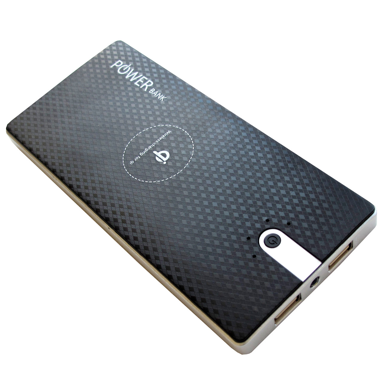 

УМБ Qi Power Bank беспроводной T-8000 2*USB 10000mAh black