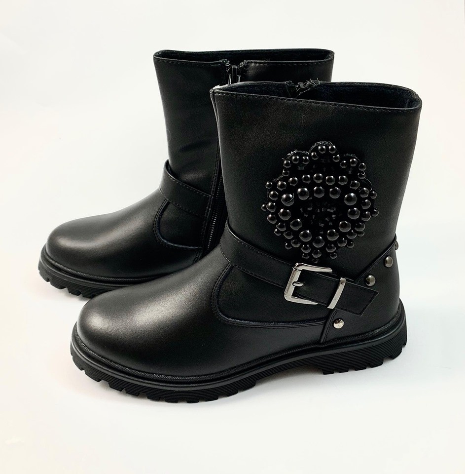 

Зимние ботинки для девочки Weestep Рок 34р черный 8315