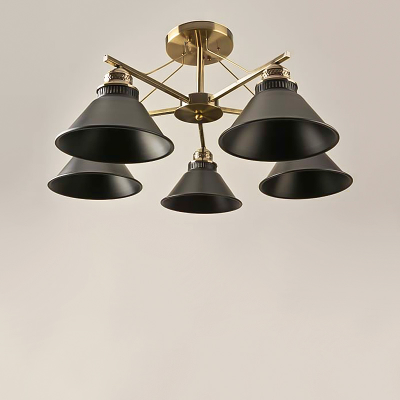 

Люстра стельова Light House SRS-16289/5 бронза