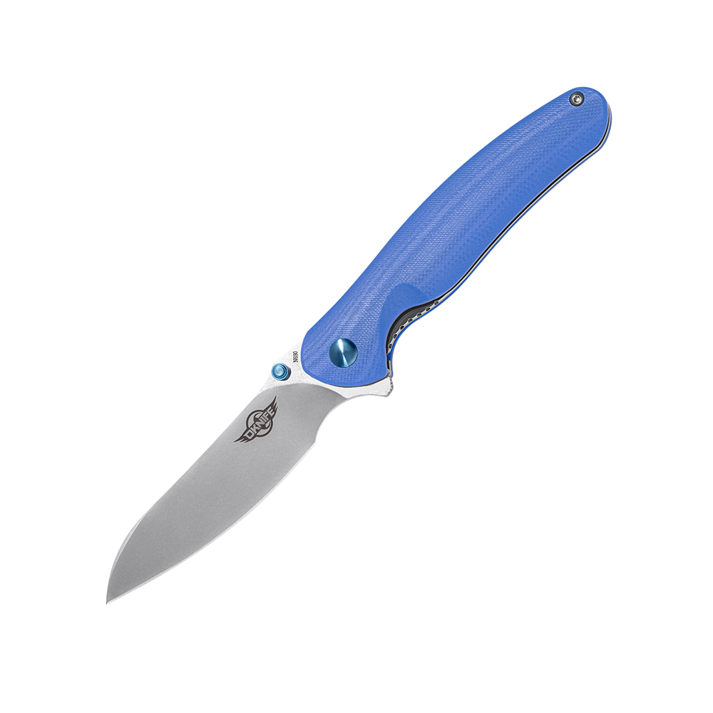 

Нож Olight Oknife DREVER рукоять G10, сталь N690 синий (2370.33.94)