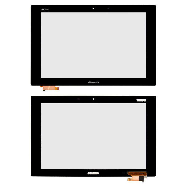 

Сенсорний екран для Sony Xperia Tablet Z2, чорний, тип 1, #54.20015.574