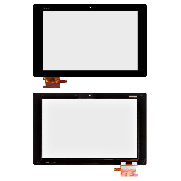 

Сенсорний екран для Sony Xperia Tablet Z2, чорний, тип 2, #54,20015,537