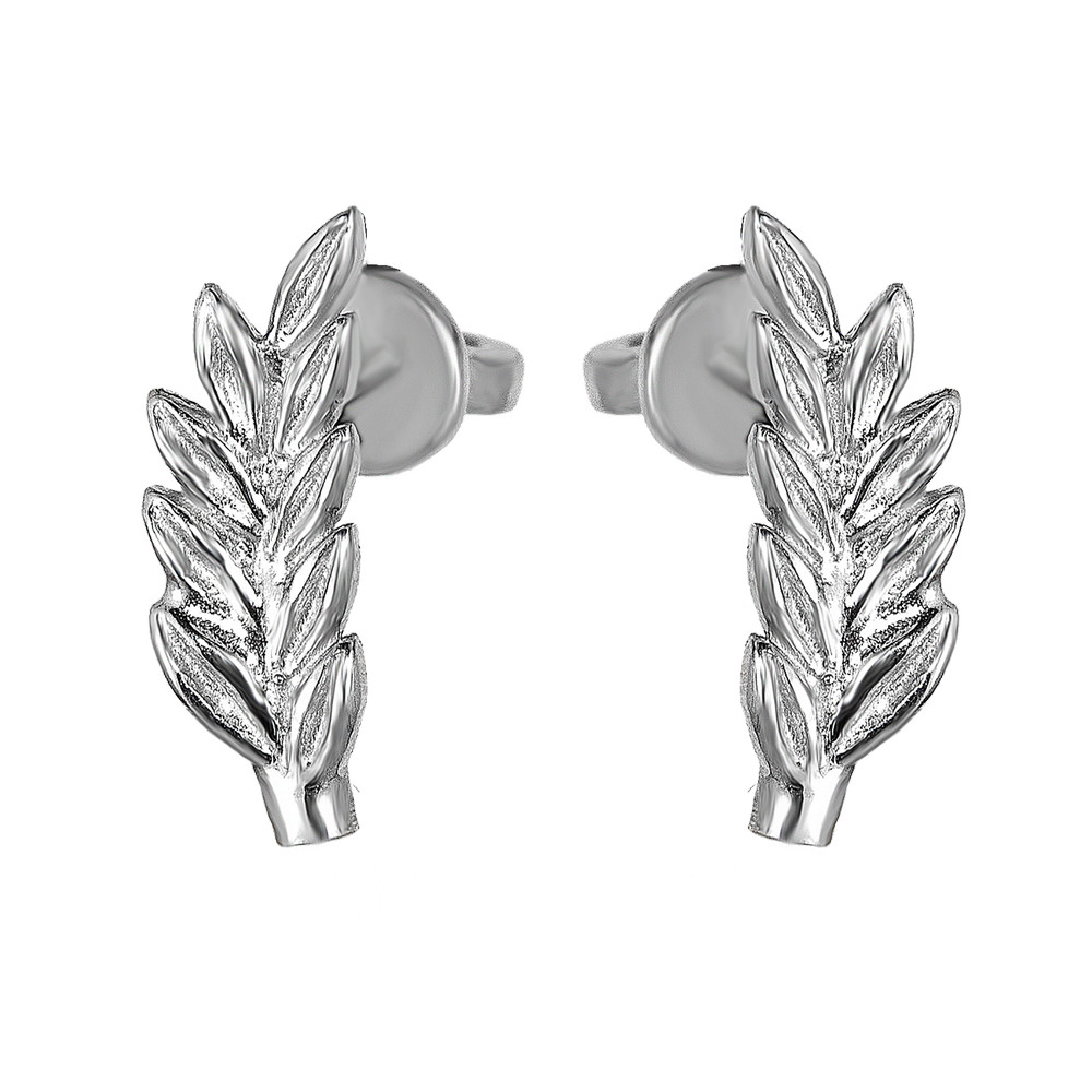 

Серебряные серьги в стиле минимал S041 GS-4783 р-