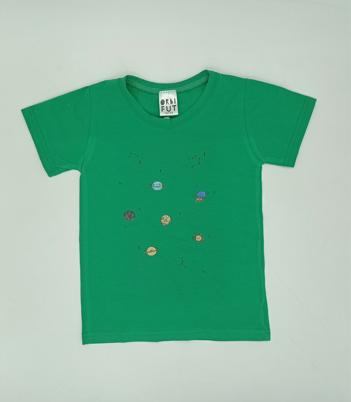 

Футболка ORBIFUT Планетки  Зеленая, Футболка ORBIFUT Планетки XL Зеленая