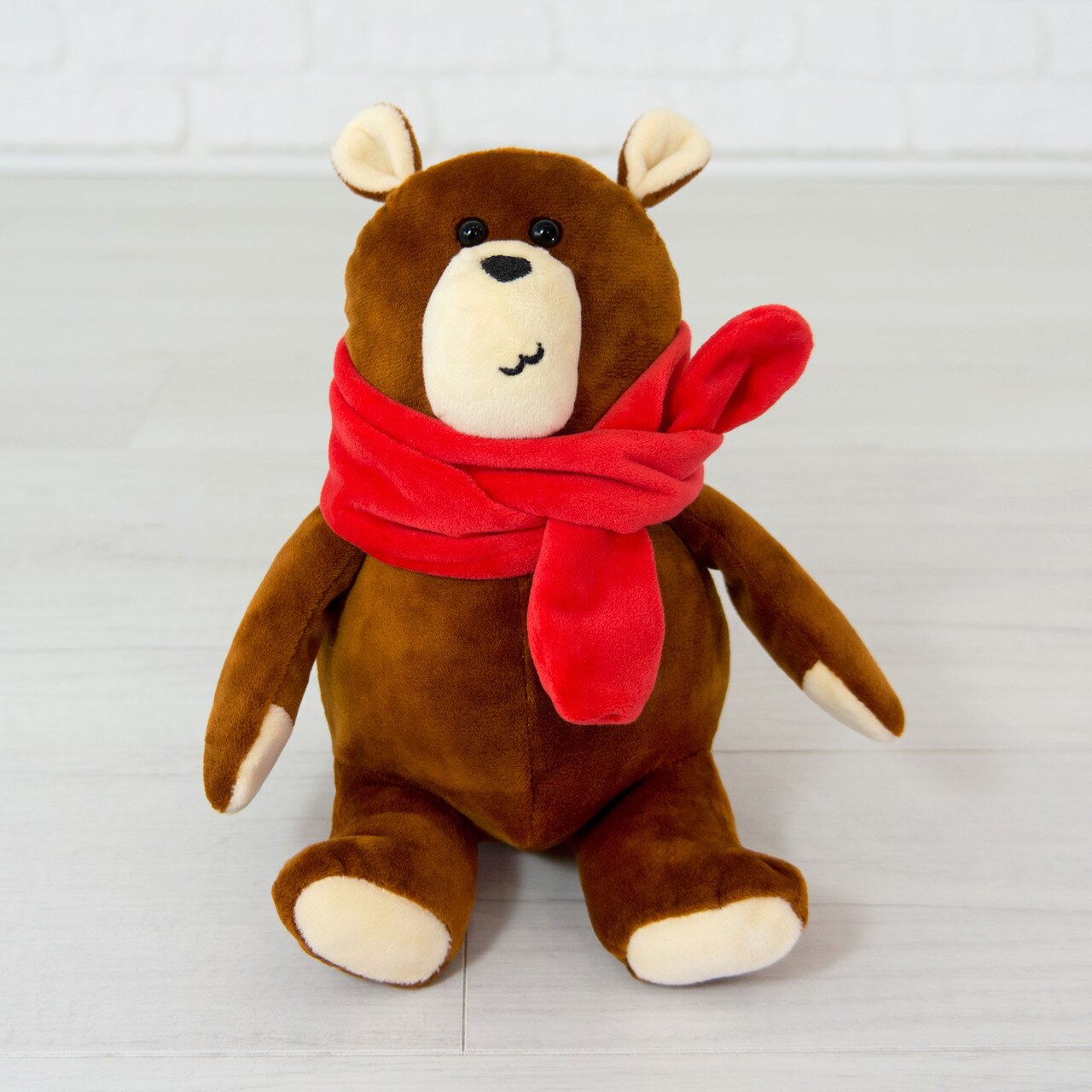 

Мягкая игрушка Kidsqo медведь Джой 20см коричневый