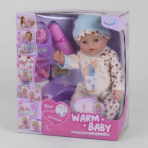 

Пупс функциональный Warm Baby WZJ 058 A-577