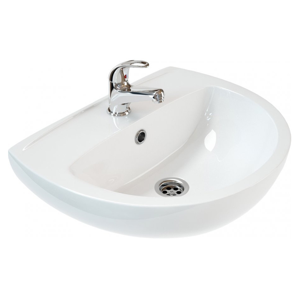 

Раковина KOLO FREJA 55 см, с отверстием, с переливом (L71155000)