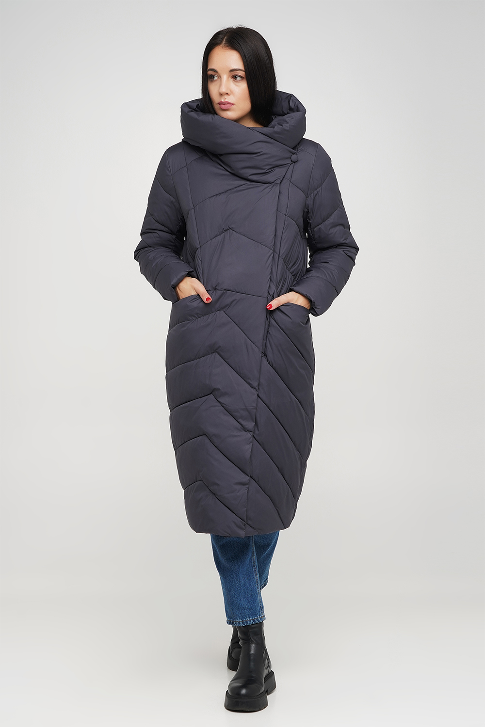 

Куртка зимняя Tangcoi 2200 серый 790 XXL (р)