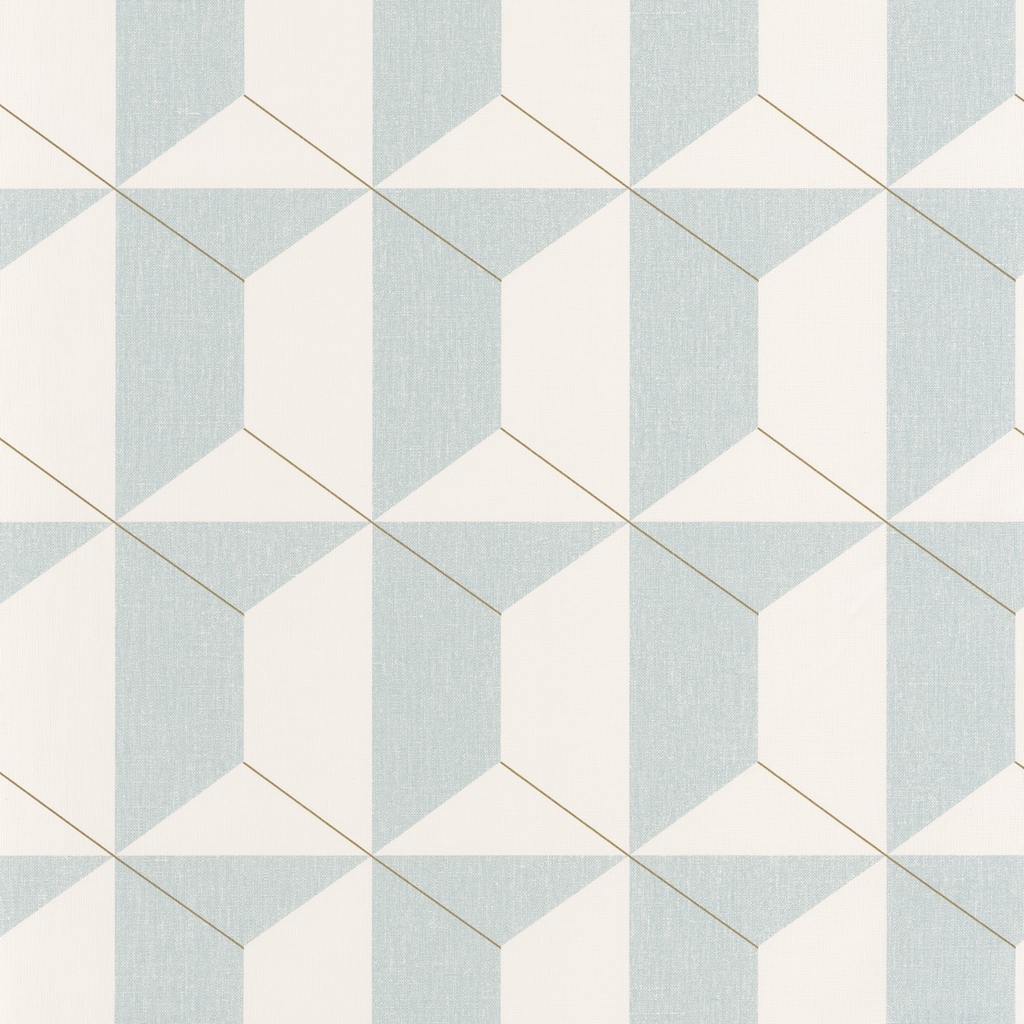 

Обои MVE101337712 Caselio Moove призма голубая 0.53 х 10.05 м