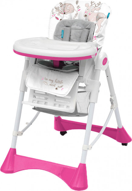

Стульчик для кормления Baby Design Pepe New 08 Pink (292255) (5901750292255)