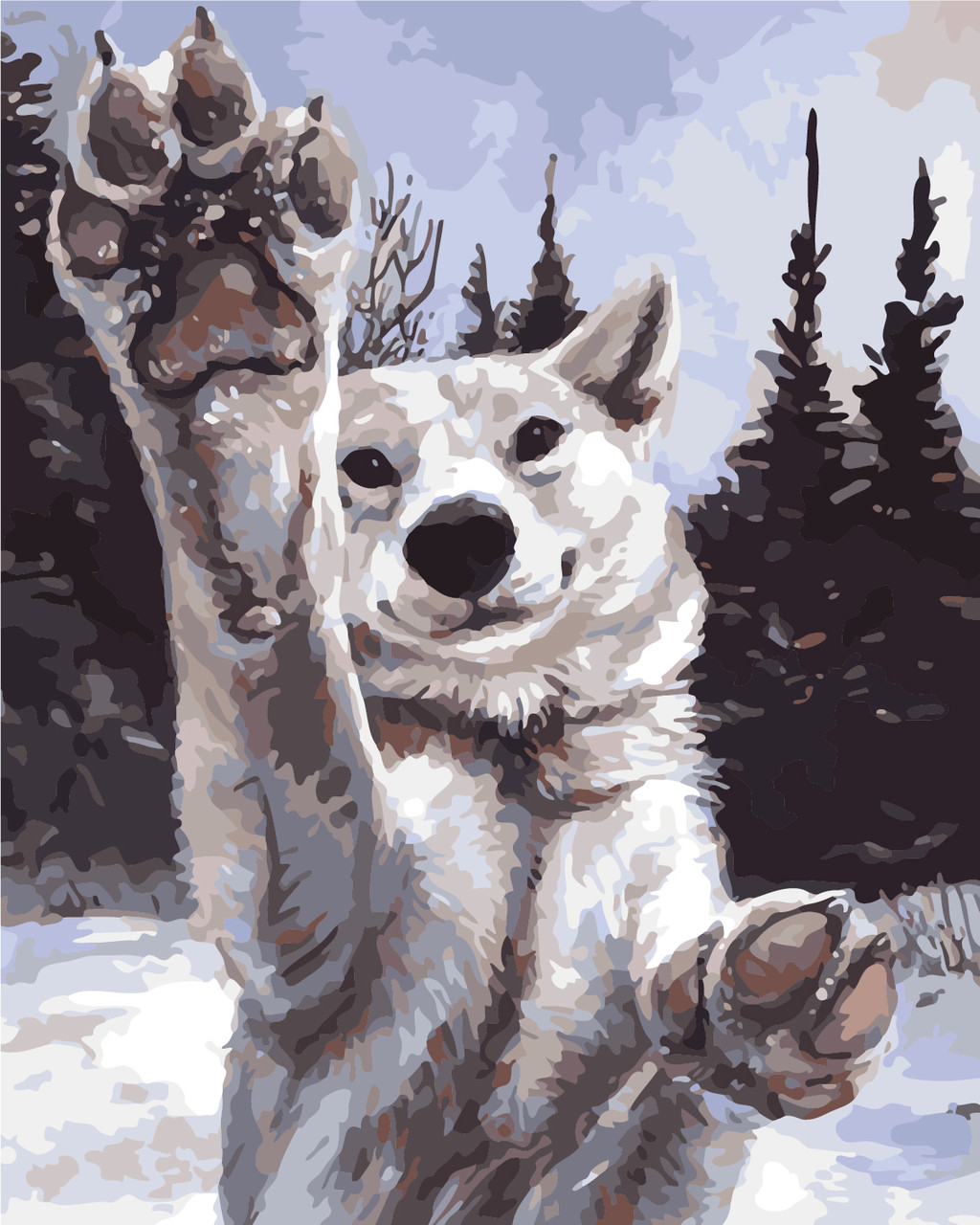 

Картина по номерам Хочу играть, 40x50 см., Art Story