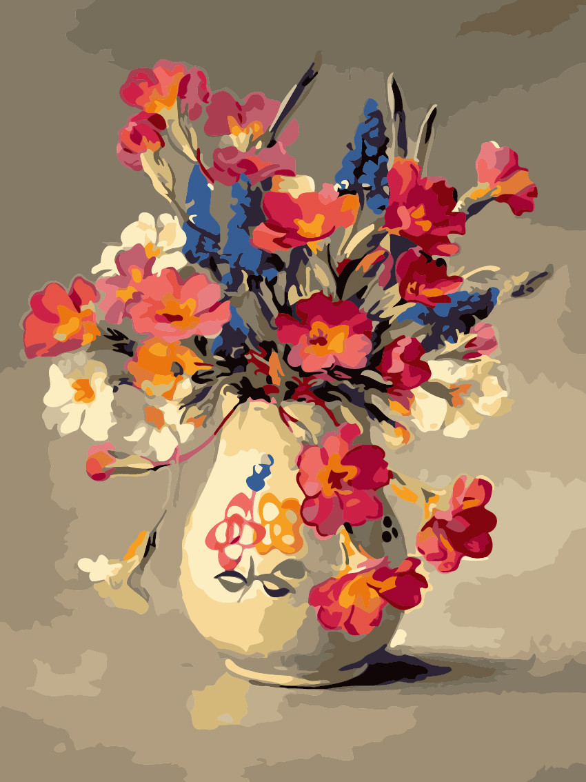 

Картина по номерам Летний букет, 30x40 см, ArtStory