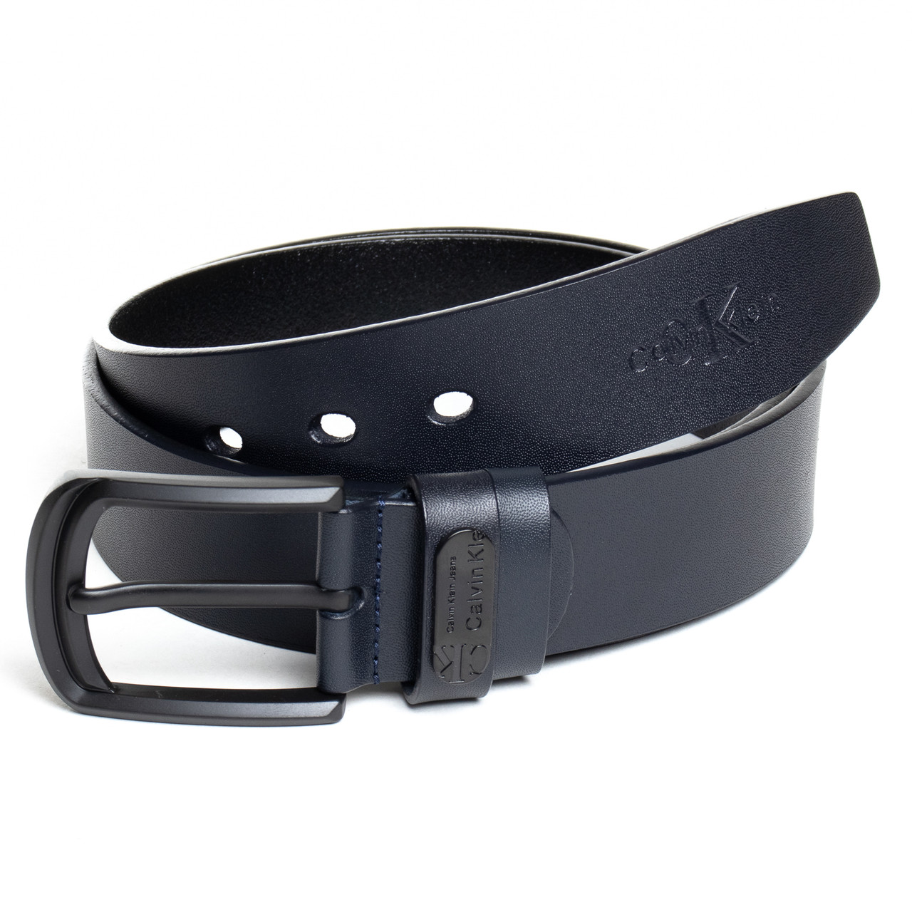 

Ремень Мужской кожа 40-3613 синий