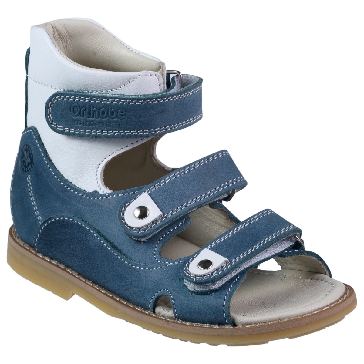 

Сандалии детские ортопедические Orthobe (арт. ORB-005-2_blue/white) Синий (28)