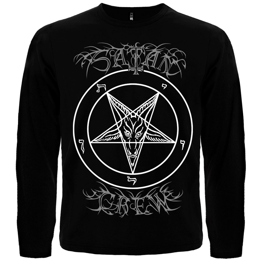 

Футболка с длинным рукавом Rockway Satan Crew (пентаграмма) Черный , Размер XL