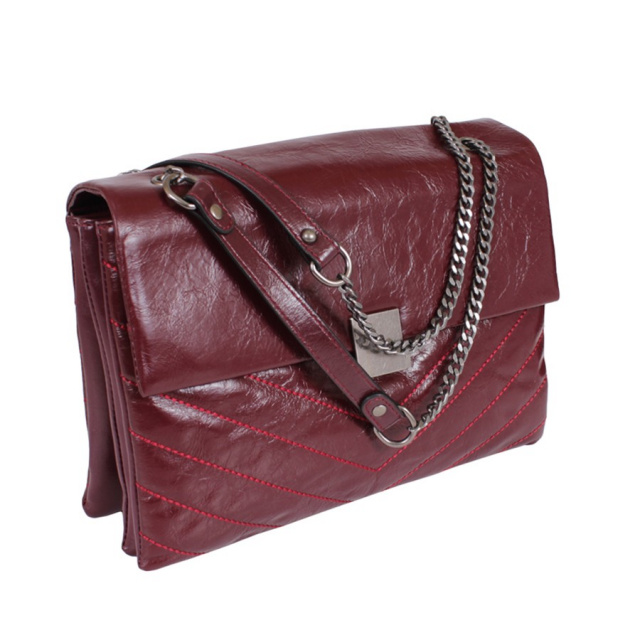 

Модная элегантная сумочка Luxury Leather Accessories из натуральной кожи,27002.3