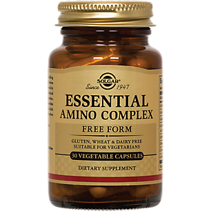 

Аминокислотный комплекс, Essential Amino Complex, Solgar, 30 капсул