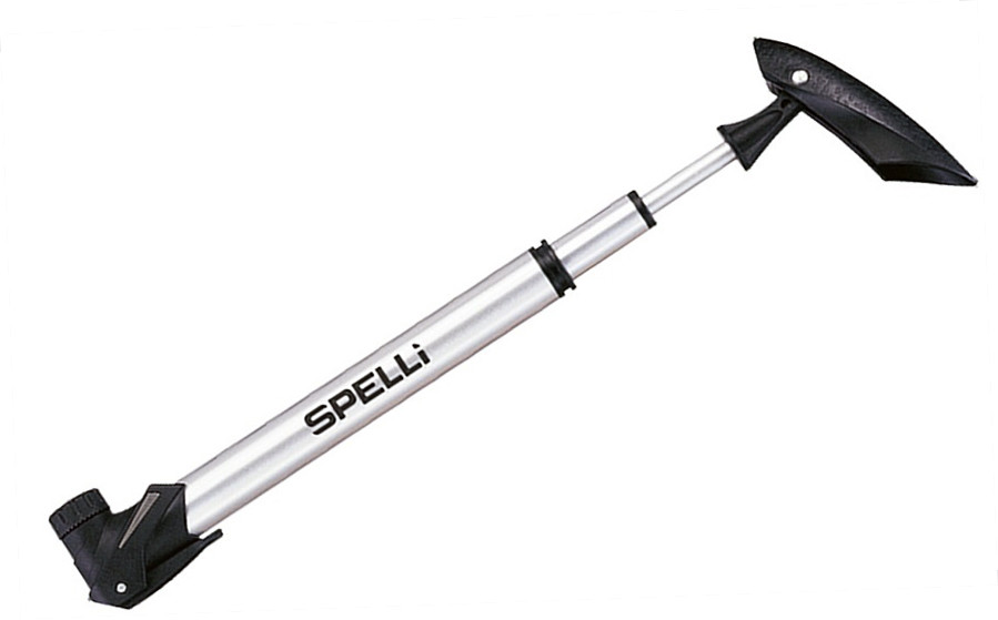 

Насос Spelli со складной ручкой Серо-черный F-45-77