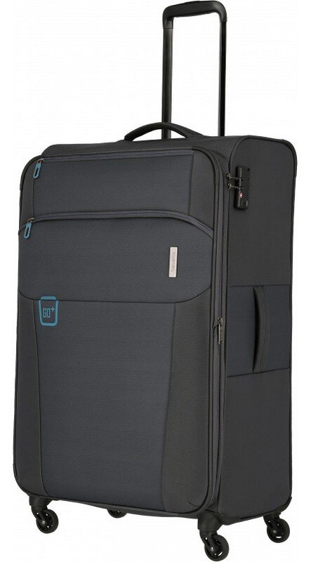 

Валіза на 4 колесах велика Travelite GO Anthracite TL090549-04 L сіра
