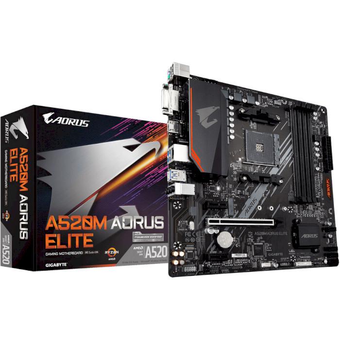 

Материнская плата AORUS A520M Elite (A520M AORUS ELITE) Gigabyte