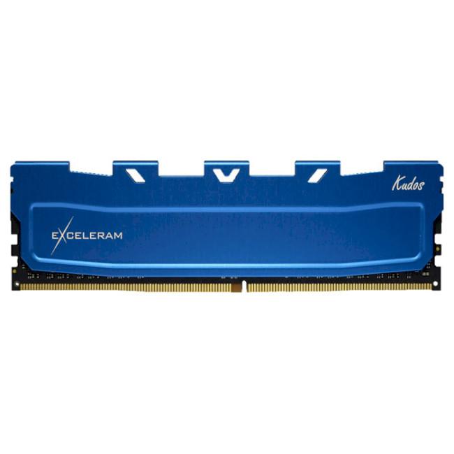 

Модуль памяти EXCELERAM Kudos DDR4 3200MHz 16GB (EKBLUE4163222C)