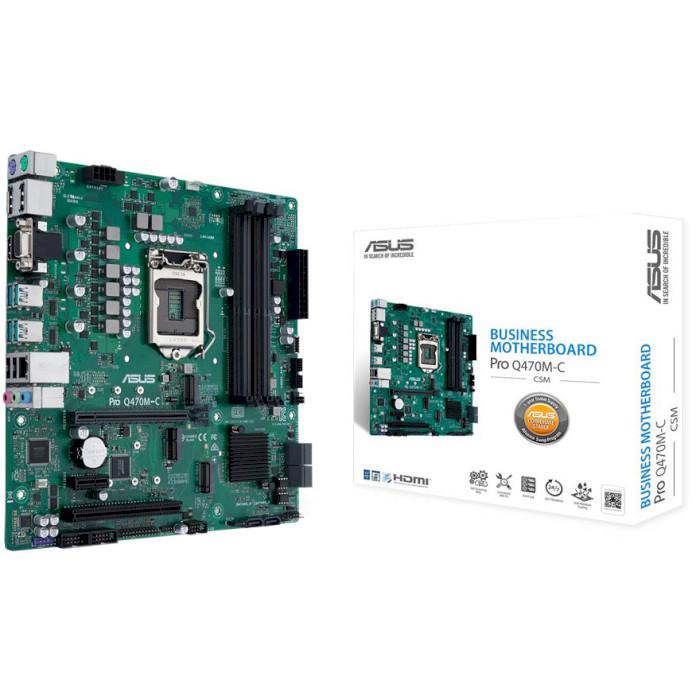 

Материнская плата ASUS Pro Q470M-C/ CSM (PRO Q470M-C/CSM)