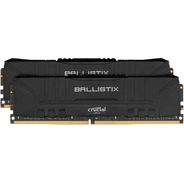 

Модуль памяти CRUCIAL Ballistix Black DDR4 3000MHz 16GB Kit 2x8GB (BL2K8G30C15U4B)