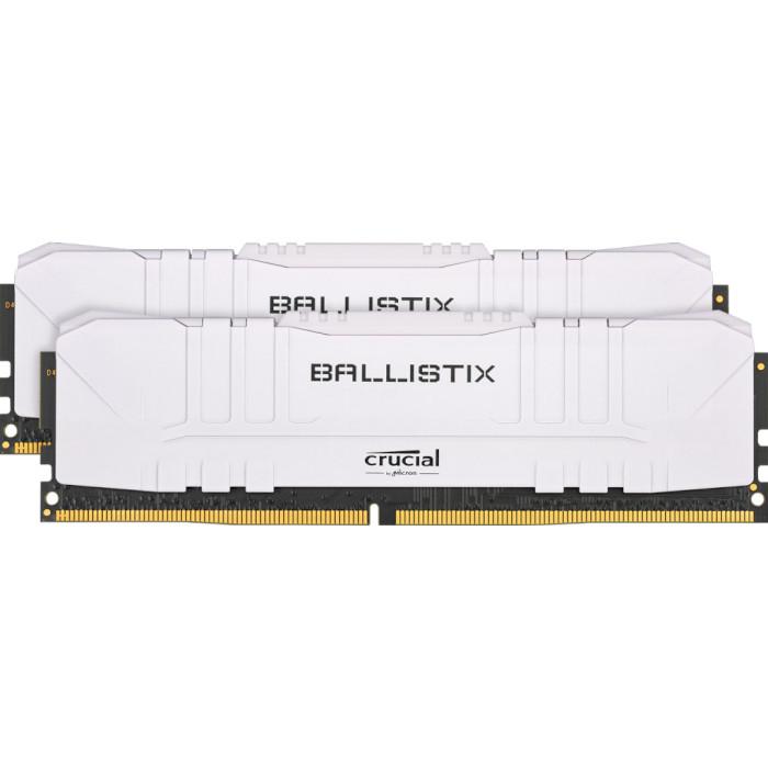 

Модуль памяти CRUCIAL Ballistix White DDR4 3000MHz 16GB Kit 2x8GB (BL2K8G30C15U4W)